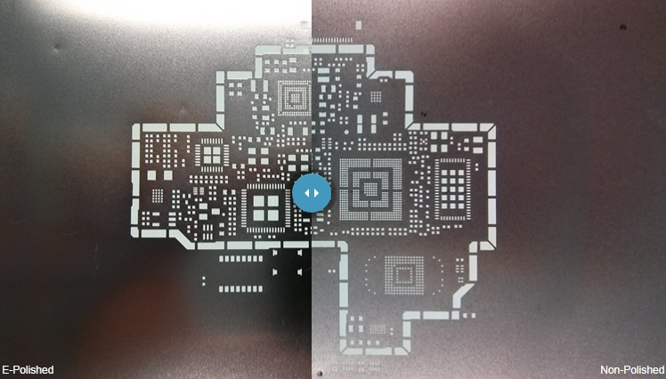 Electro Polished Stencil